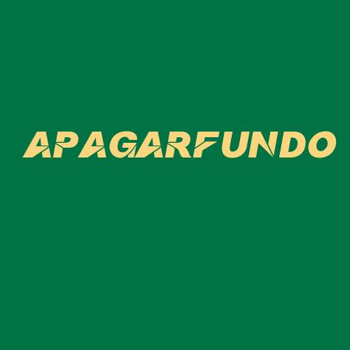 Logo da APAGARFUNDO