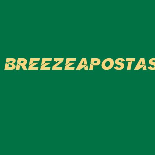 Logo da BREEZEAPOSTAS