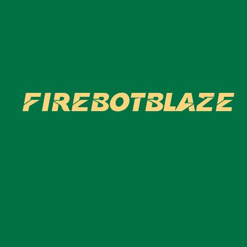 Logo da FIREBOTBLAZE